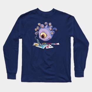 Beauty Is in the Eyes of the Monster Long Sleeve T-Shirt